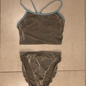 Vintage 90s Sporty Nike Bikini Two Piece Swimsuit
